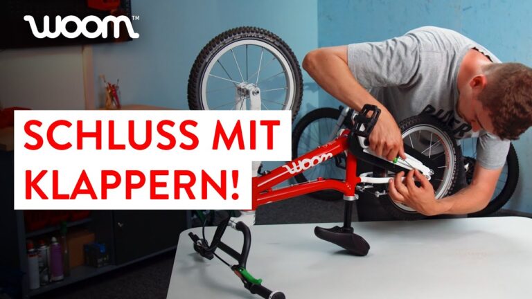 Wichtige Pflegema&szlig;nahmen f&uuml;r Kinderfahrr&auml;der